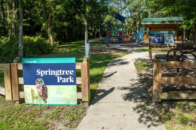 Springtree Park is hidden away off of the beaten path, once found you will love it.