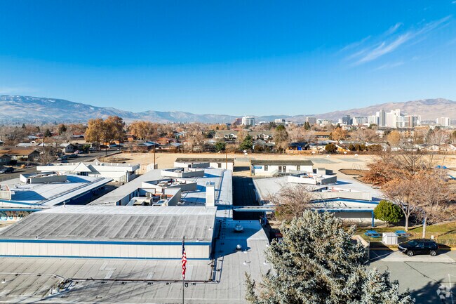 Libby C Booth Elementary School is under five minutes from Downtown Reno.