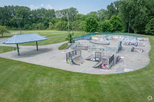 Highland Park encourage you to skate outdoors.