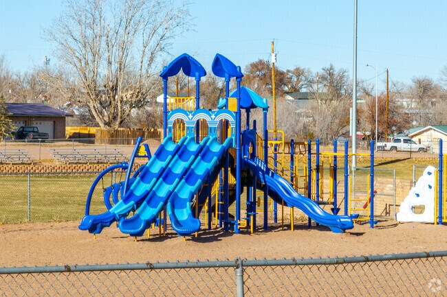 Your children will love playing on the playground at St. Johns Middle School.