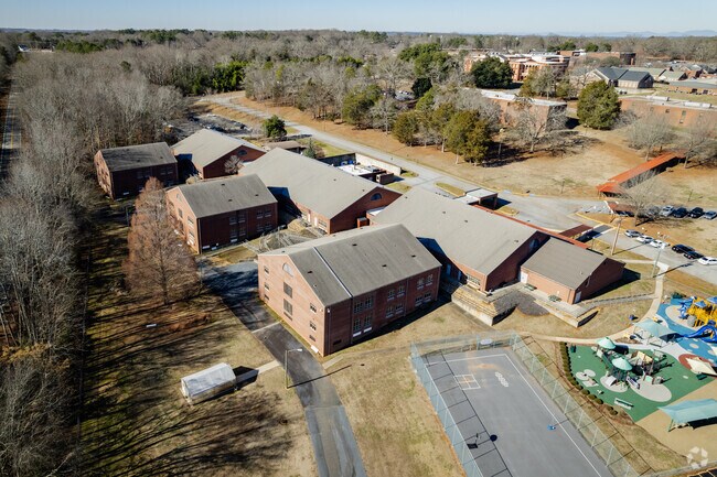 Side view of Cedar Springs Academy