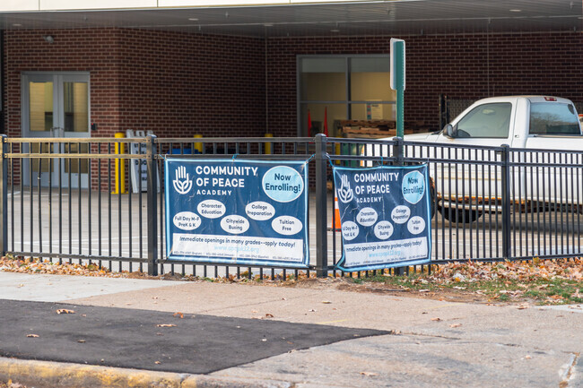 Community of Peace Academy is a Public Charter School in the Saint Paul district.