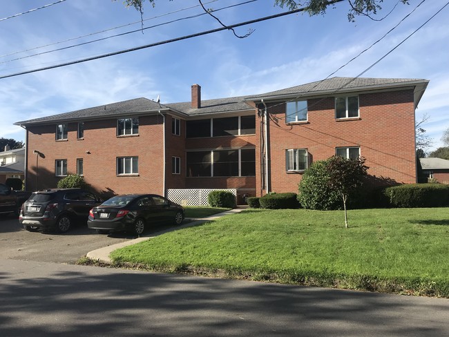 Back of building