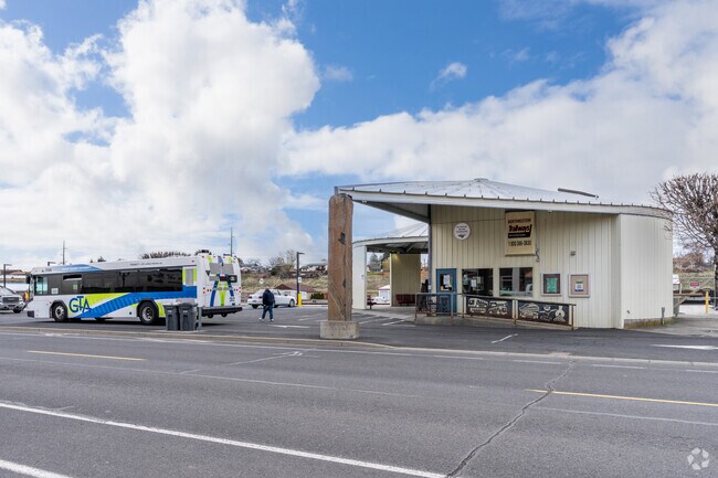 The Ephrata Amtrak station also is the main hub for busses coming in and out of Moses Lake.