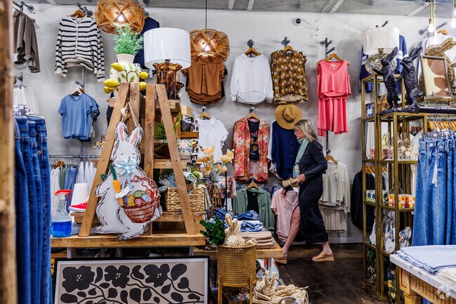 Briarbrook residents shop local boutiques in downtown Carl Junction.