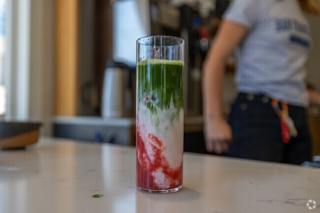 Grab a unique drink from Neighbor's Corner in Twin Peaks.