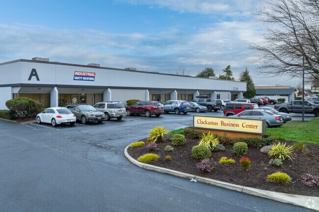 The Clackamas Business Center hosts a variety of offices and services for the local community.