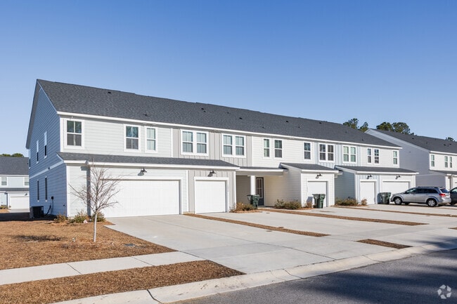 Moncks Corner offers quiet communities with new townhomes in growing areas.