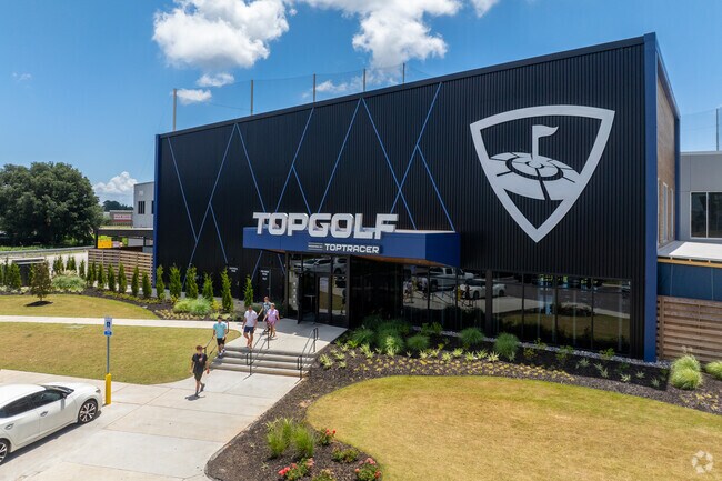 Top Golf is close to Airmont and is a fun place to hit some Golf Balls while eating & drinking.