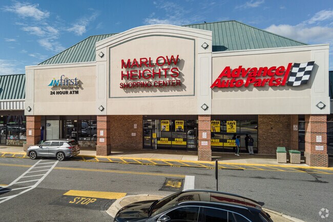 Marlow Heights Shopping Center has several different stores for residents to choose from in Marlow Heights.