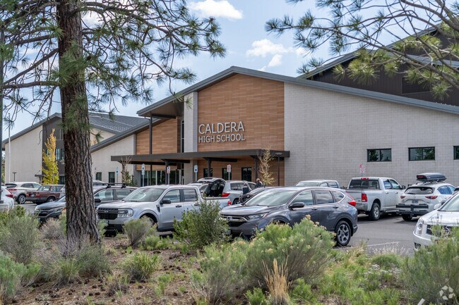 Caldera High School serves the city of Bend in Oregon.