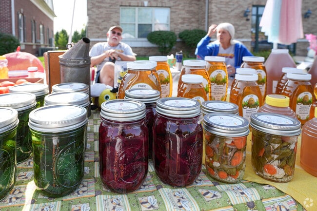 Local preserves and honey can be discovered at the Campton Hills Farmers Market on Wednesday.