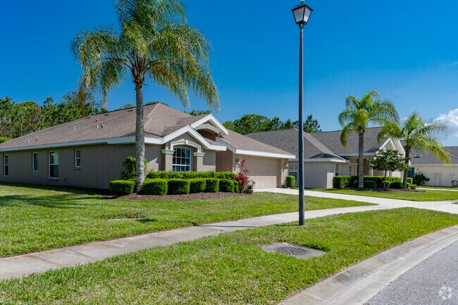 Mediterranean villas fill the subdivisions in Coraci.