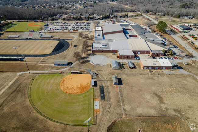 Side of Blue Ridge High School