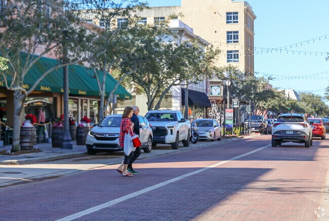 Historic Downtown Sanford is minutes away from Saint Josephs.