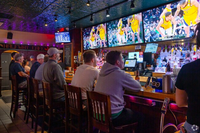 Stop into the Midway Cafe to enjoy a drink and catch the game in Dedham.