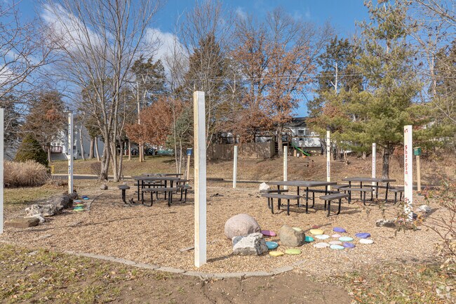 Pheasant Point Elementary School has an outdoor classroom.