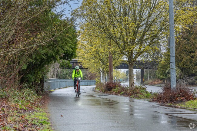 The Burke-Gilman Trail connects folks looking to head to Golden Gardens Park from Ballard.