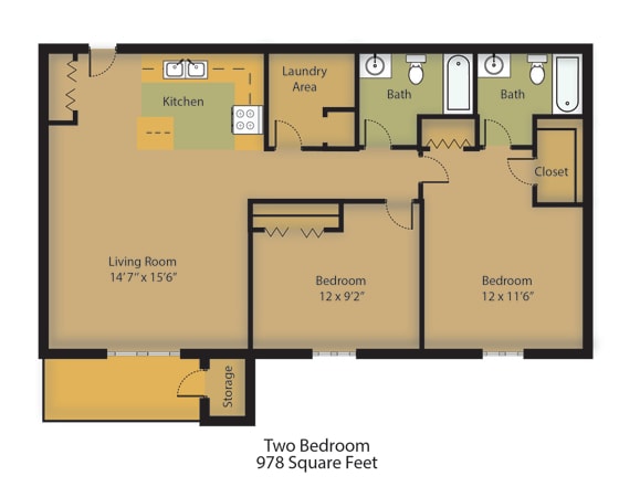 Park View at Beech Grove, Indianapolis, IN 46203 - photo 2