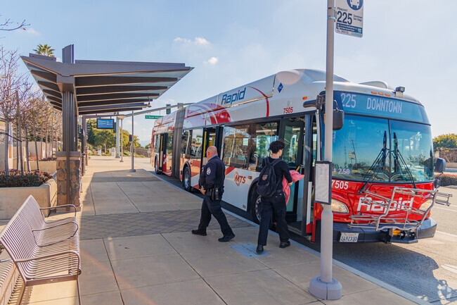 East Palomar Transit Station whisks Greg Rogers residents throughout San Diego.