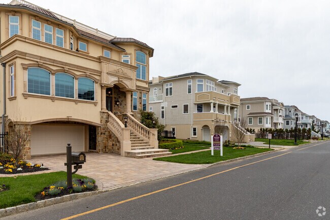 Sea Bright features multimillion-dollar beachfront homes that combine luxury living with stunning ocean views.