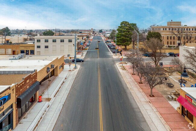 Main Street is home to Lovington’s walkable shops and restaurants downtown.