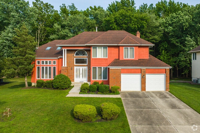 Spacious homes in Voorhees Township come complete with garages and driveways.