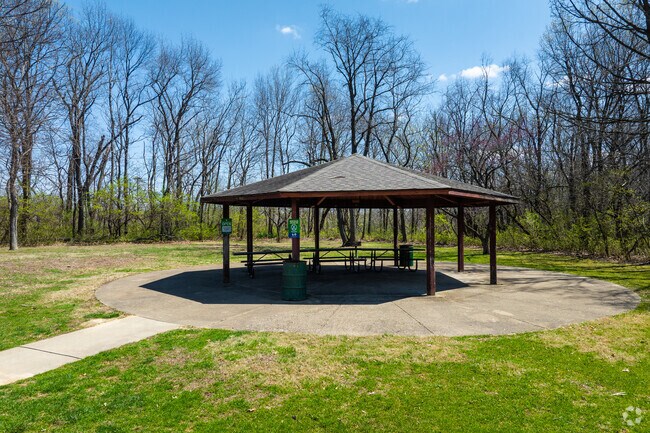 Schmoeger Park is a great place to kick a soccer ball or just enjoy the outdoors!