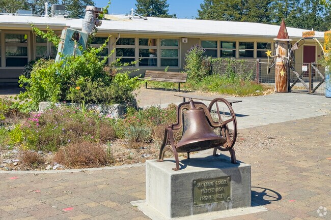 Oak Grove Elementary in Graton is a well-maintained school that serves the local community with pride.
