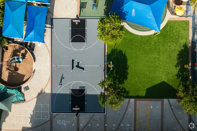 There are beautiful outdoor facilities for students to enjoy at Foothill Christian School.