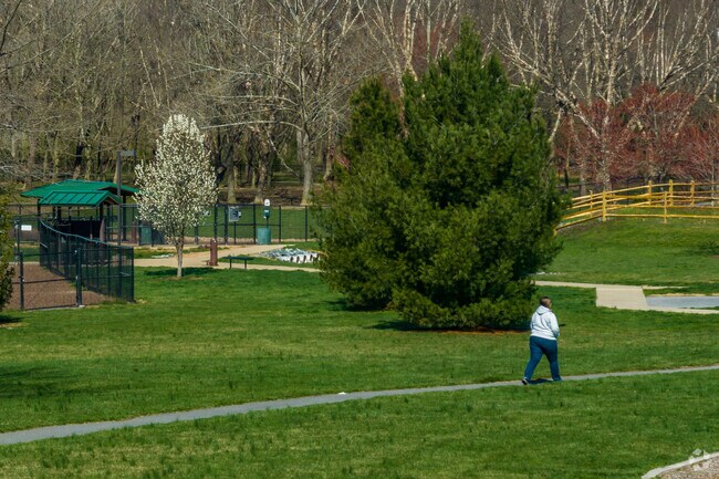 Ballenger Creek Park is the neighborhood's main green space.