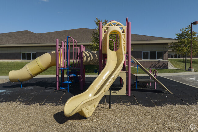 Take a break from learning and enjoy the playground at West Clay Elementary in West Carmel.