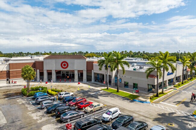 Target provides goods for daily shoppers in the Hillcrest neighborhood.