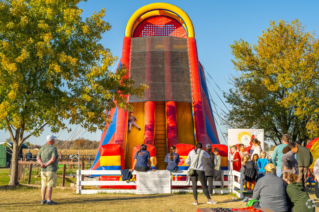 There are many fun attractions at the Wayne Township, Russell Farms Country Fall Festival.