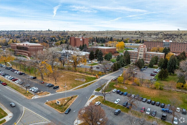 Montana State University Billings is less than half a mile from North Side.