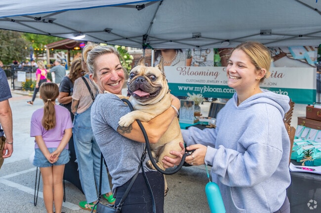 Meet friends and family at Moonlight Market in Old Aristocracy Hill.