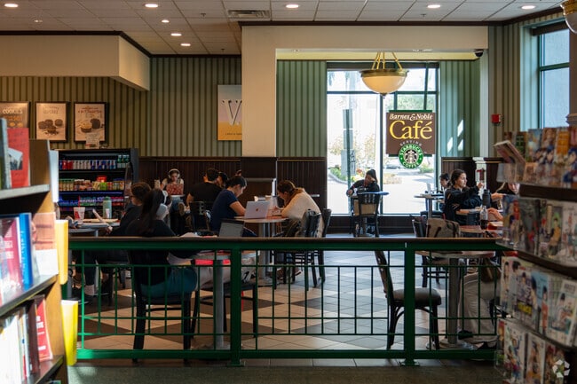 Enjoy a cup of coffee and a good book at the Starbucks café located inside Barnes & Noble in Kenland.
