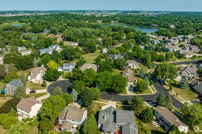 The Stonefield neighborhood has a beautiful pond within walking distance.