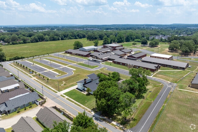 There is plenty of green space at Carl Stuart Middle in Conway.