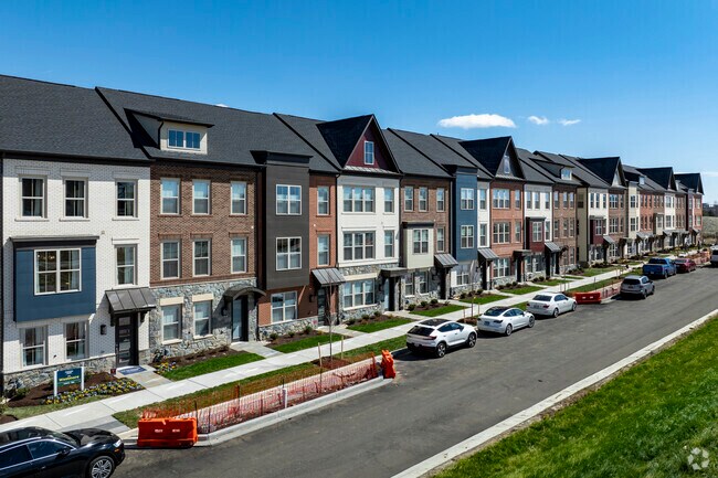 Newly constructed townhomes are a popular residential option found in Shady Grove.
