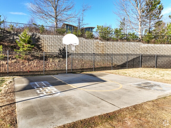 The basketball court at Primrose School of Cornelius.