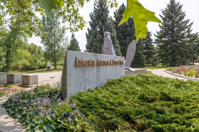 Admiral Arleigh A Burke Park in Boulder offers peaceful green spaces perfect for family outings.
