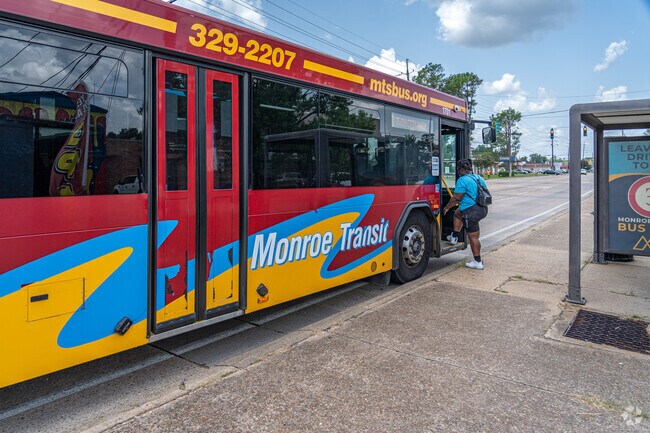 Residents can use the Monroe Transit system to get anywhere within Monroe.