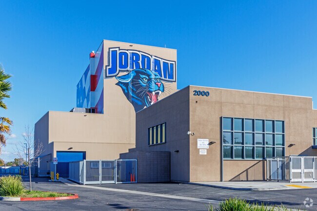 Jordan High School, home of the Panthers.