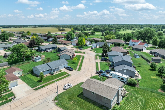 Many newer homes on the outskirts of Columbus feature larger lots.