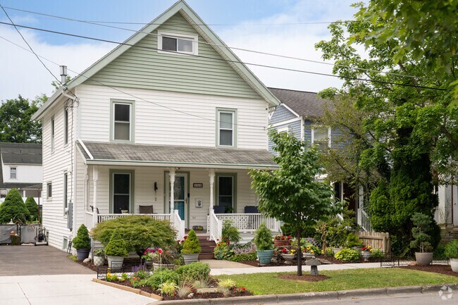 Almost half of the property mix in Fall Creek are homes and another quarter are townhouses.