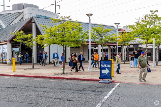 Hamilton Train Station is a commuter's hub for convenient transportation in Hamilton, NJ.