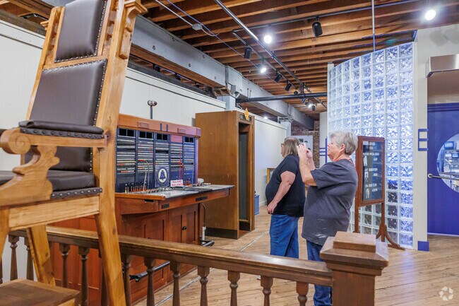 Residents enjoy the Museum of History in Downtown Fort Smith.