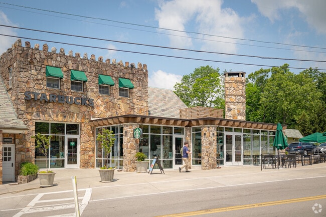Even Starbucks found a piece of historical architecture in the Lookout Mountain neighborhood.