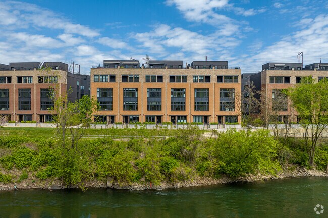 Take in the views along the Schuylkill River in Manayunk with condo living.